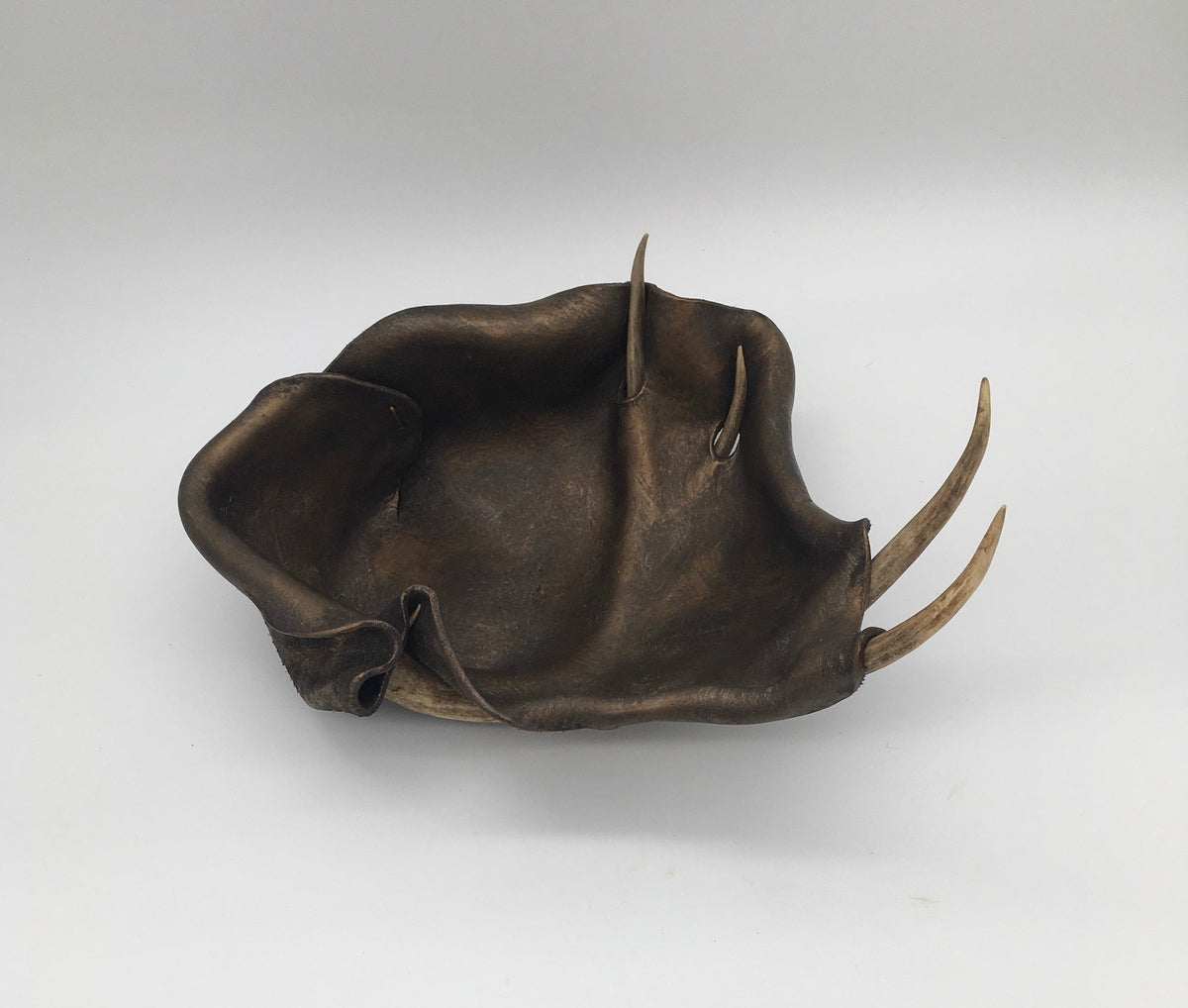 Medium Gold Antler Catchall